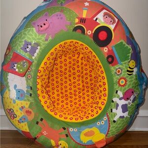 Colorful Farm-Themed Kids Inflatable Chair